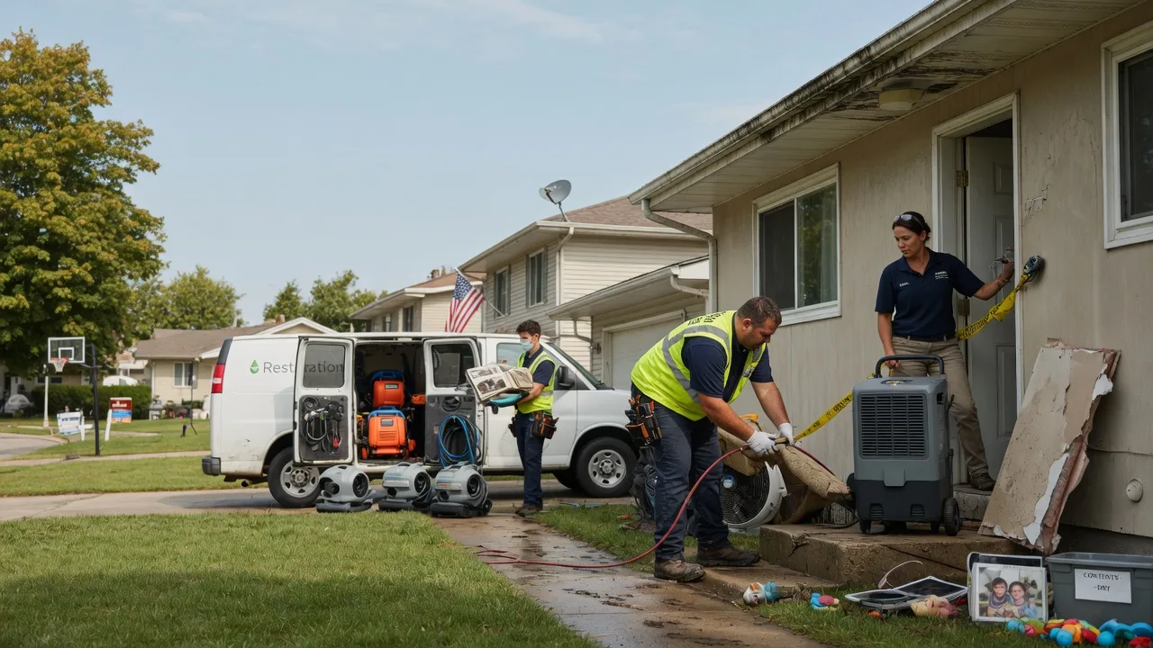 Water Damage Restoration in Hartford, WI near me
